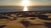 Dune de Pilat et coucher de soleil