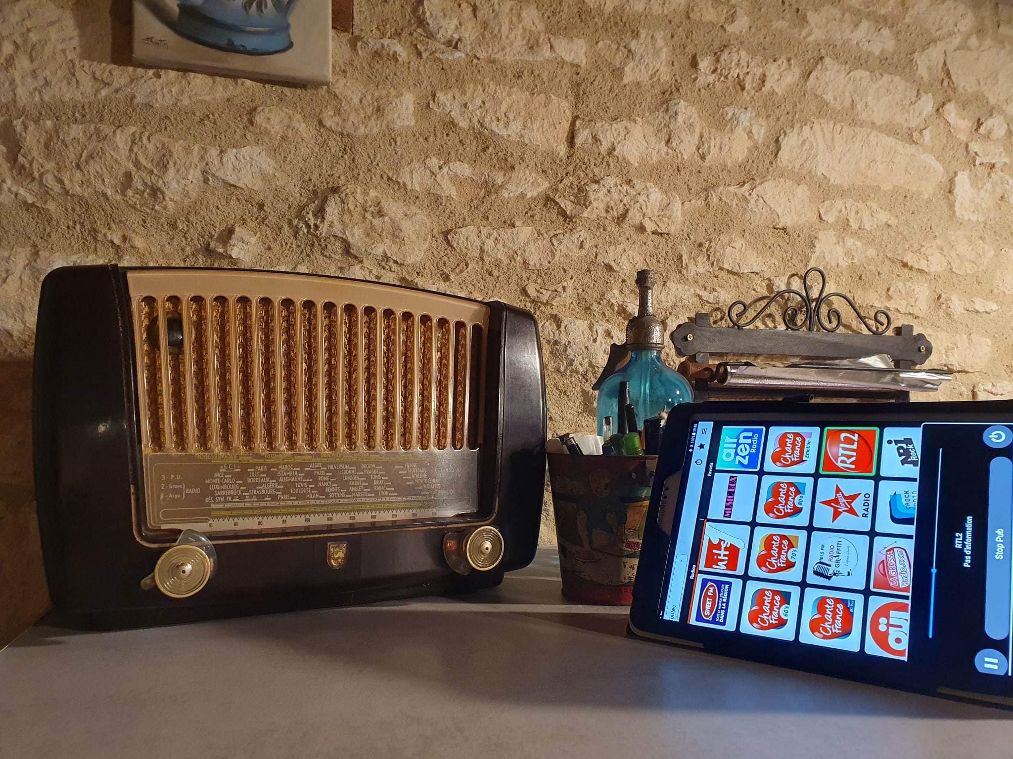 L'authenticité d’un vrai poste radio vintage