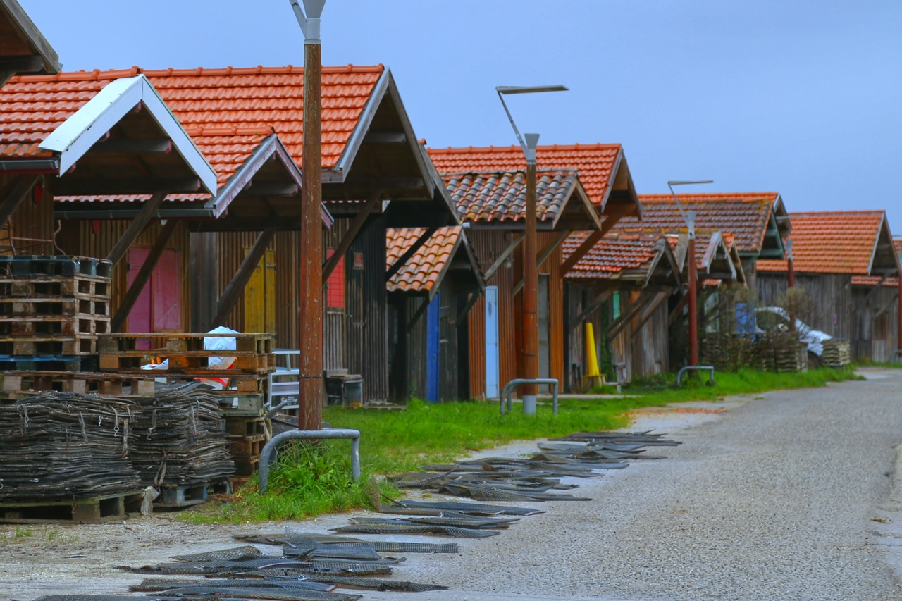 Cabanes à huîtres du bassin d’arcachon