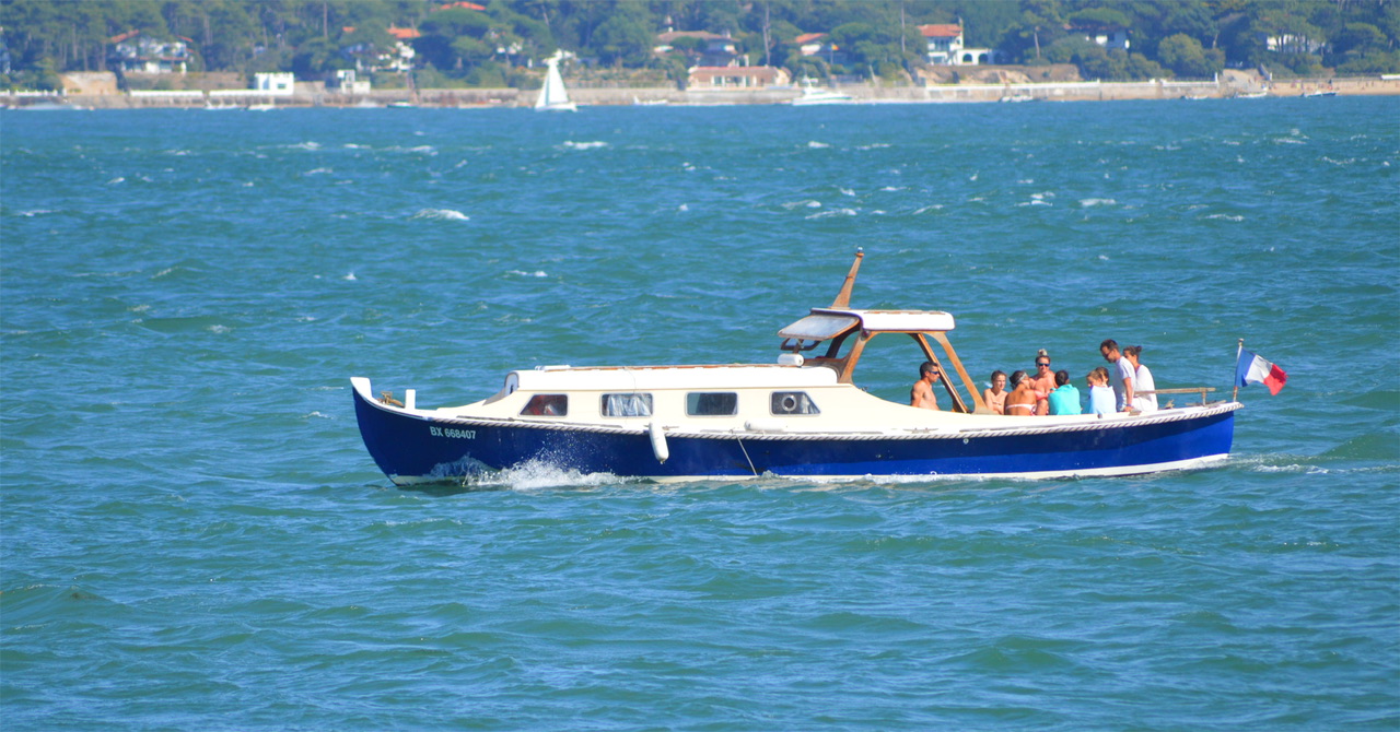 Pinasse du bassin d’Arcachon de plaisance