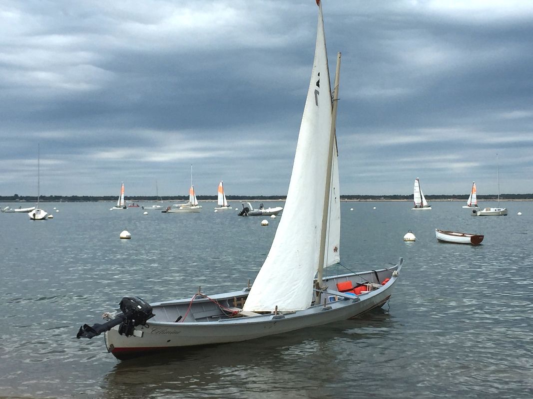 Pinassotte sur le bassin d’Arcachon