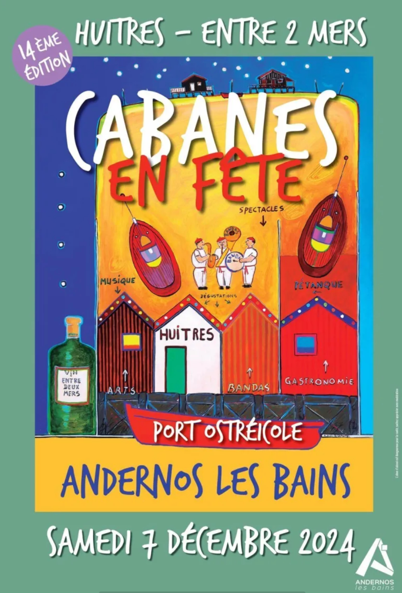 Les cabanes en fête 2024 à Andernos